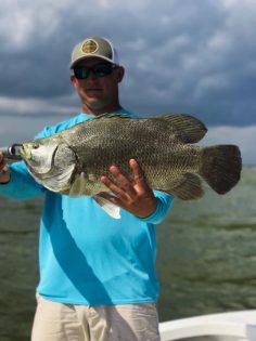 Captain Jared with a Triple Tail