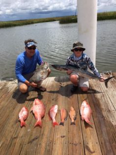 Father and Son Fishing