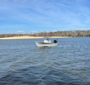 Boat fishing in Apalachicola